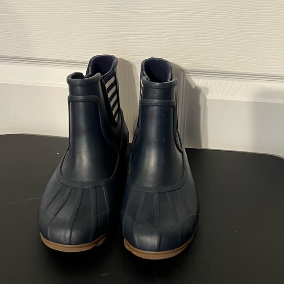 Sperry Women’s Syren Cove Navy and Brown Rain Boot - Picture 3 of 5